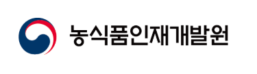 농식품인재개발원 로고